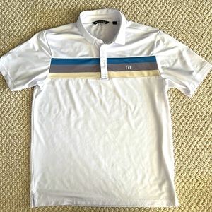 Travis Matthew Polo, white, mens large, never worn